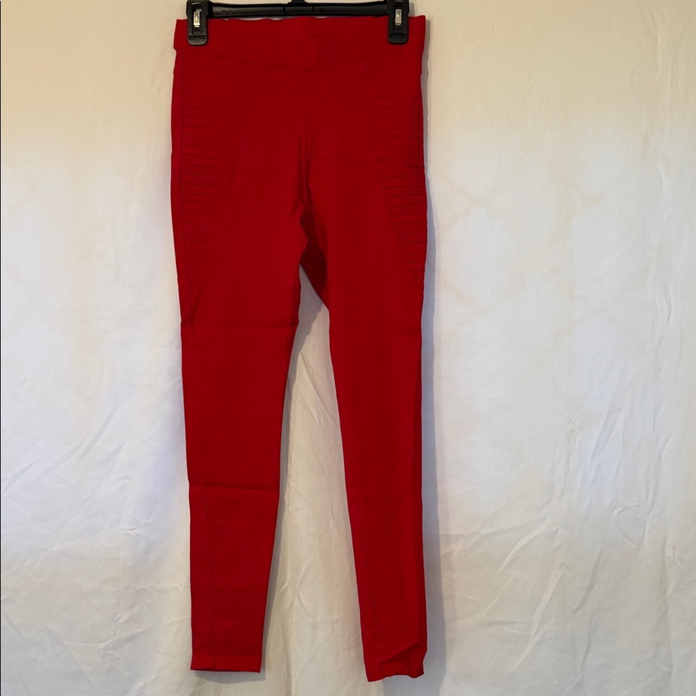 JVINI Vibrant Red Women's Leggings